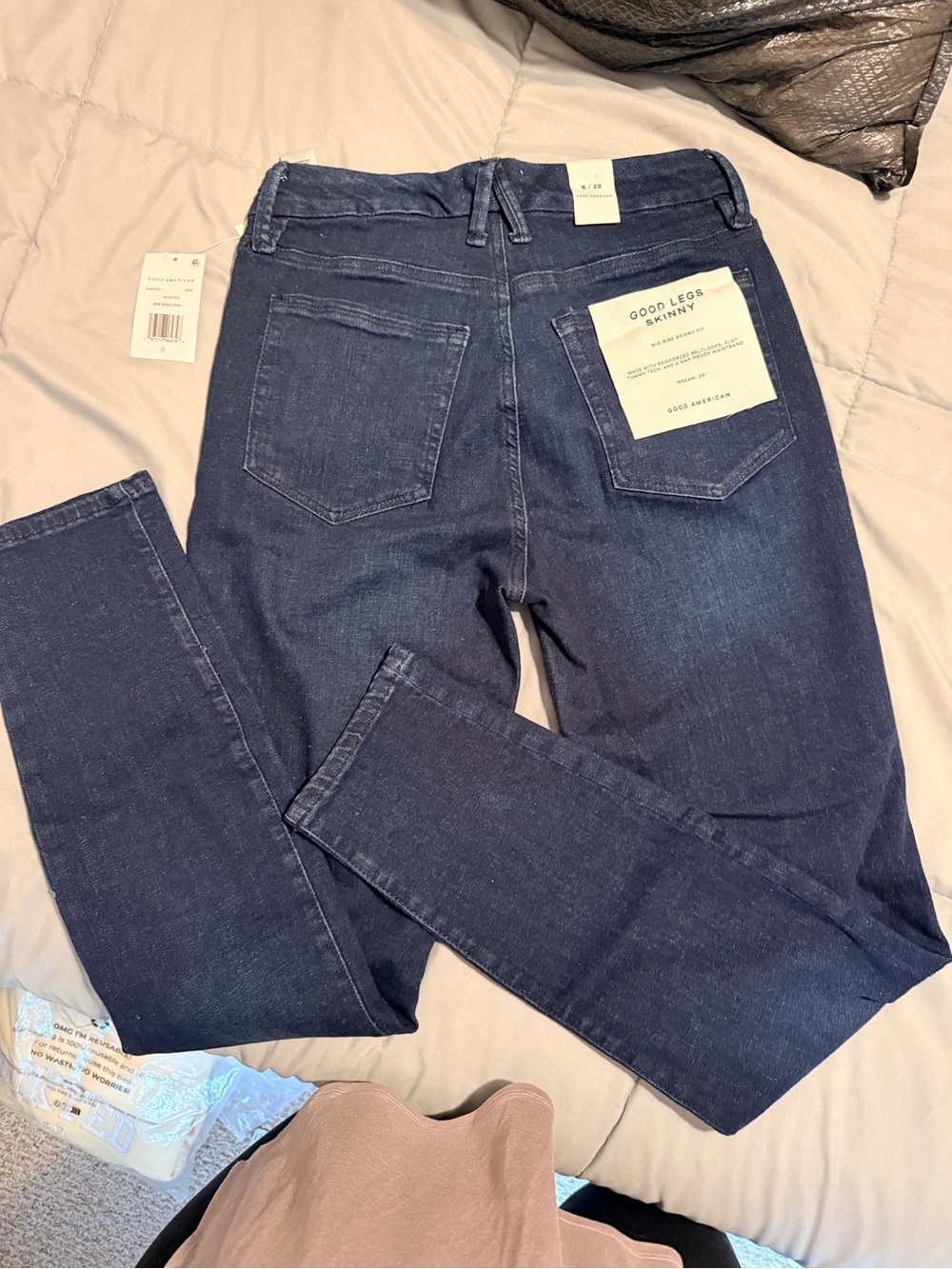 Good American Good Legs Skinny Jeans - Indigo